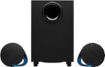 Logitech - G560 LIGHTSYNC 2.1 Bluetooth Gaming Speakers with Game Driven RGB Lighting (3-Piece) - Black