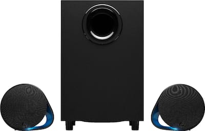 Logitech G560 LIGHTSYNC 2.1 Bluetooth Gaming Speakers with Game Logitech G560 LIGHTSYNC 2.1 Bluetooth Gaming Speakers with Game