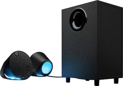 Logitech G560 LIGHTSYNC 2.1 Bluetooth Gaming Speakers with Game Logitech G560 LIGHTSYNC 2.1 Bluetooth Gaming Speakers with Game