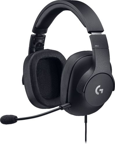 Logitech - G PRO Wired Surround Sound Gaming Headset for PC, PS4, Nintendo Switch, Xbox One, VR - Black was $89.99 now $62.99 (30.0% off)
