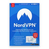NordVPN - VPN Software (1-Year Subscription) - Android, Mac OS, Windows, Apple iOS - Front_Zoom