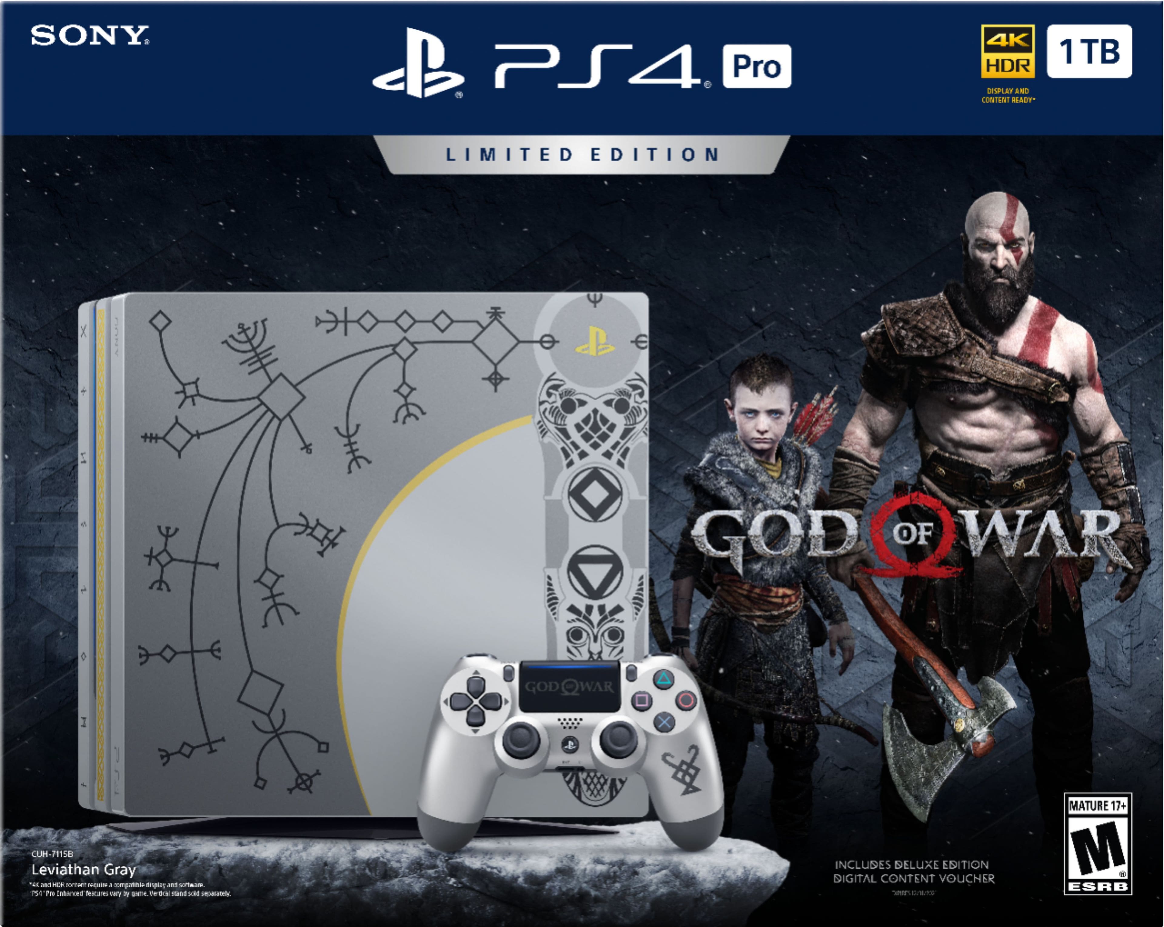 SONY PlayStation 4 Pro 1TB Limited Edition Console (God of War