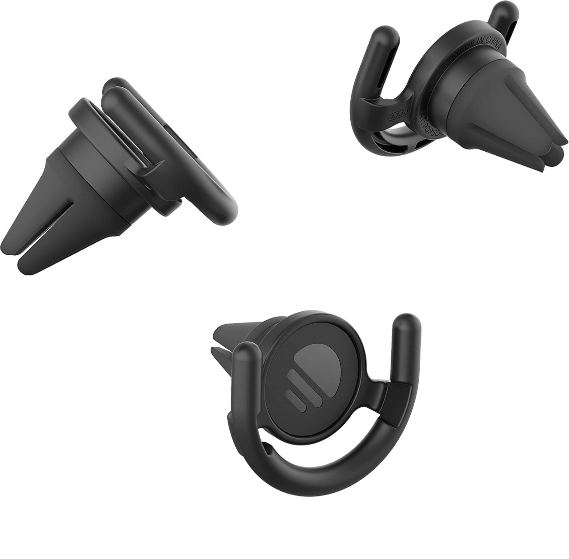 Alt View 11. PopSockets - PopMount - Black.