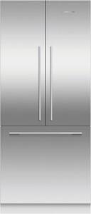 Fisher & Paykel - ActiveSmart 16.8 Cu. Ft. French Door Built-In Refrigerator - Stainless steel - Front_Standard