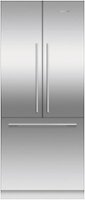 Fisher & Paykel - ActiveSmart 16.8 Cu. Ft. French Door Built-In Refrigerator - Custom Panel Ready - Front_Zoom