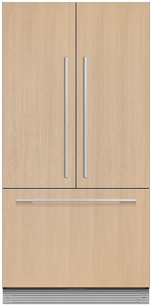 Front. Fisher & Paykel - ActiveSmart 16.8 Cu. Ft. French Door Built-In Refrigerator - Custom Panel Ready.