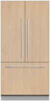 Fisher & Paykel - ActiveSmart 16.8 Cu. Ft. French Door Built-In Refrigerator - Custom Panel Ready - Front_Zoom