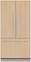 Fisher & Paykel - ActiveSmart 16.8 Cu. Ft. French Door Built-In Refrigerator - Custom Panel Ready