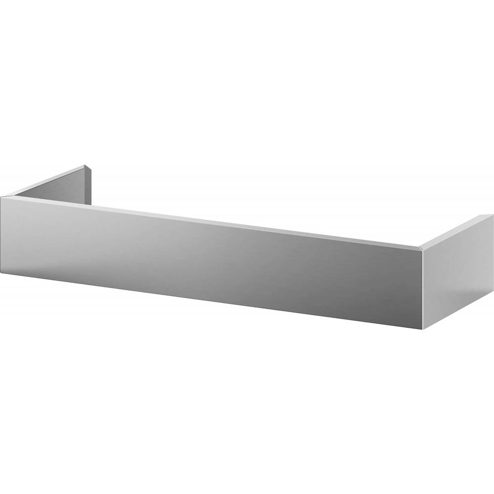Left View: Fisher & Paykel - 6" Vent Duct Cover for Select 36" Professional Range Hoods - Stainless Steel