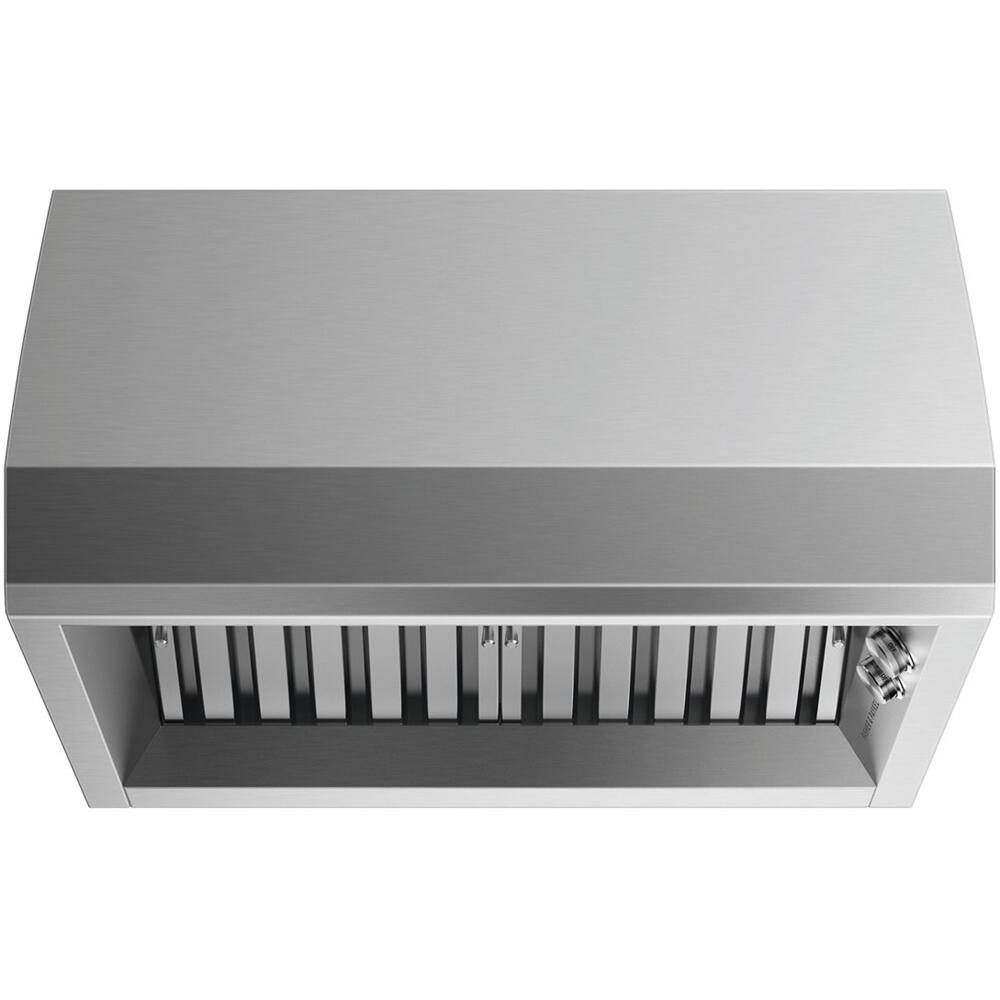 Front. Fisher & Paykel - Professional 30" Externally Vented Range Hood - Stainless Steel.