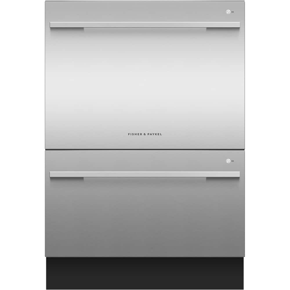 Front. Fisher & Paykel - 24" Front Control Built-In Dishwasher.
