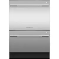 Fisher & Paykel - 24" Front Control Built-In Dishwasher - Custom Panel Ready - Front_Zoom