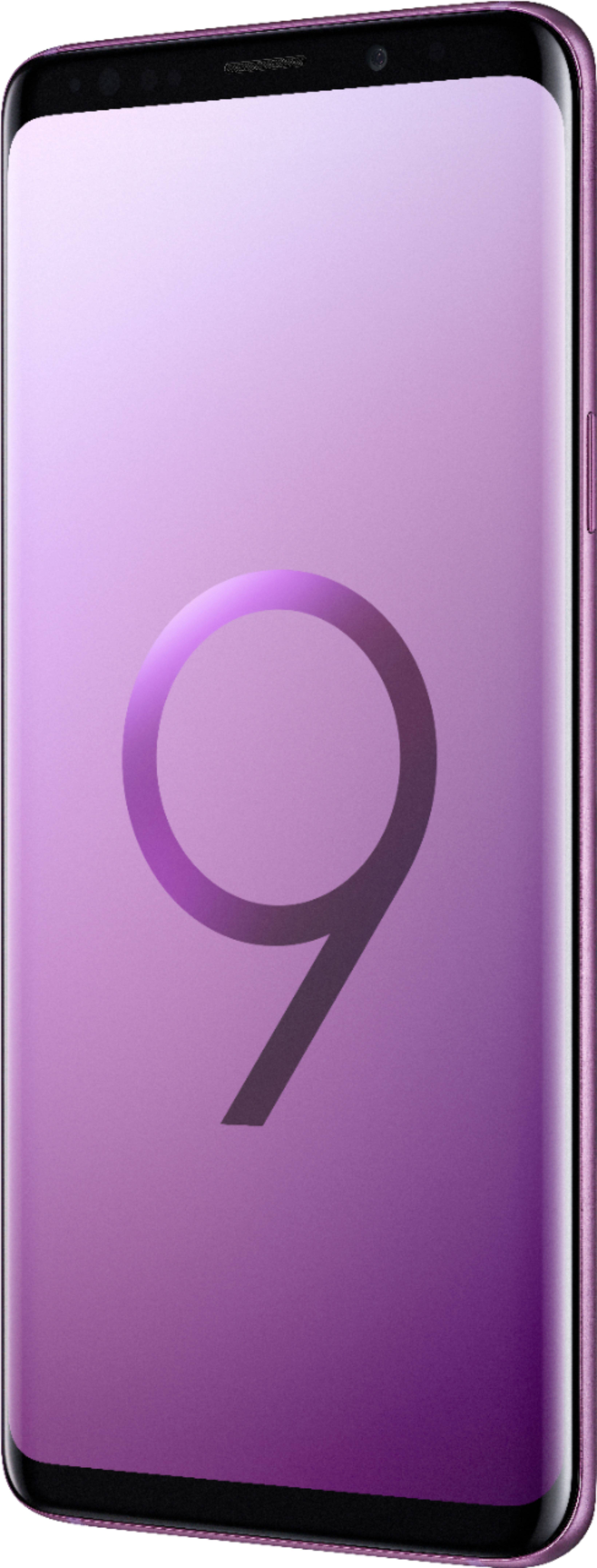 Alt View 15. Samsung - Geek Squad Certified Refurbished Galaxy S9+ 64GB (Unlocked) - Lilac Purple.