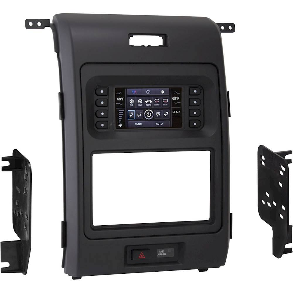 Alt View 11. Metra - Dash Kit for Ford F-150 2013-2014 Vehicles - Matte Black.