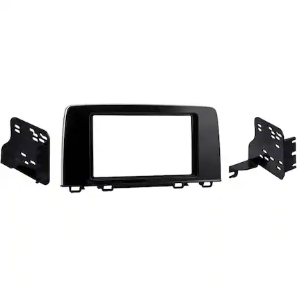 Front. Metra - Dash Kit for Select 2017-2022 Honda CR-V DDIN - Black.