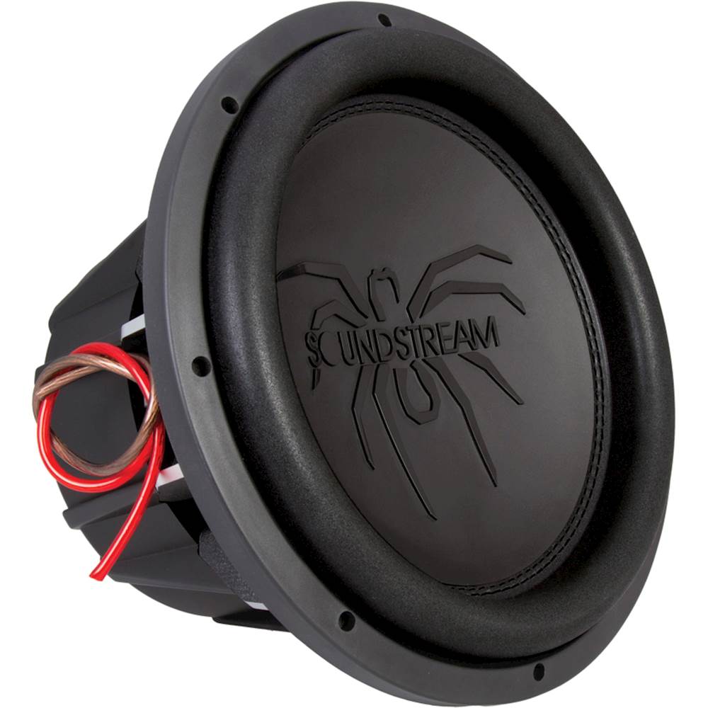 Angle View: Soundstream - Tarantula T5 Series 12" Dual-Voice-Coil 2-Ohm Subwoofer - Black