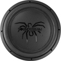 Soundstream - Tarantula T5 Series 12" Dual-Voice-Coil 2-Ohm Subwoofer - Black - Front_Zoom