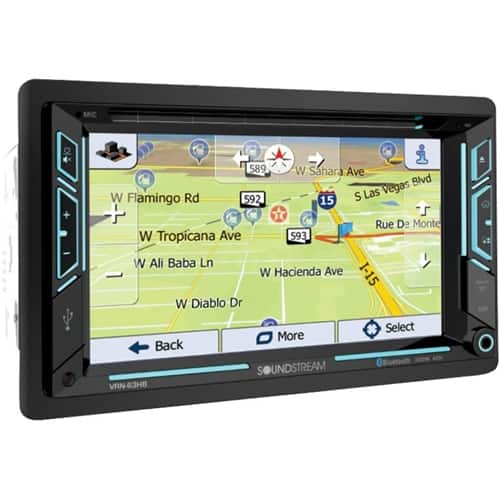 Best Buy Soundstream 6.2" Builtin Navigation Bluetooth InDash CD/DVD