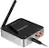 Alt View 11. Aluratek - Universal Bluetooth Audio Receiver and Transmitter - Black.