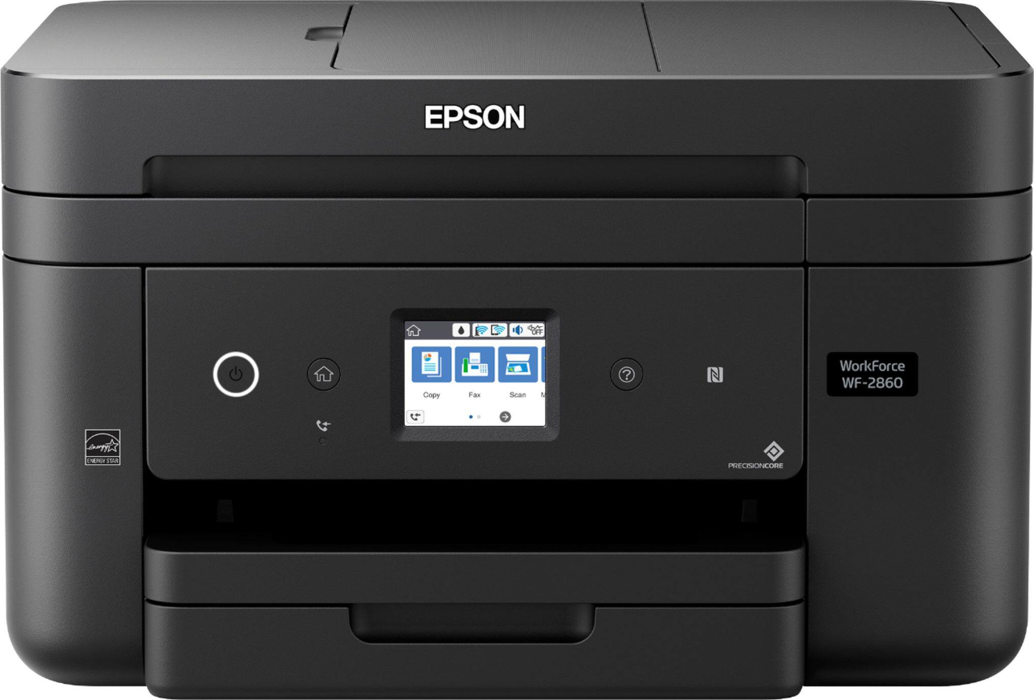 Alt View 1. Epson - WorkForce WF-2860 Wireless All-In-One Inkjet Printer - Black.