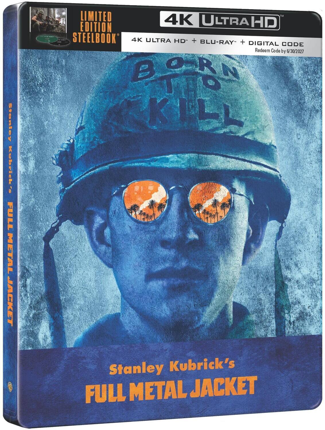 Alt View 1. Full Metal Jacket (Steelbook)   - 4K Blu-Ray.
