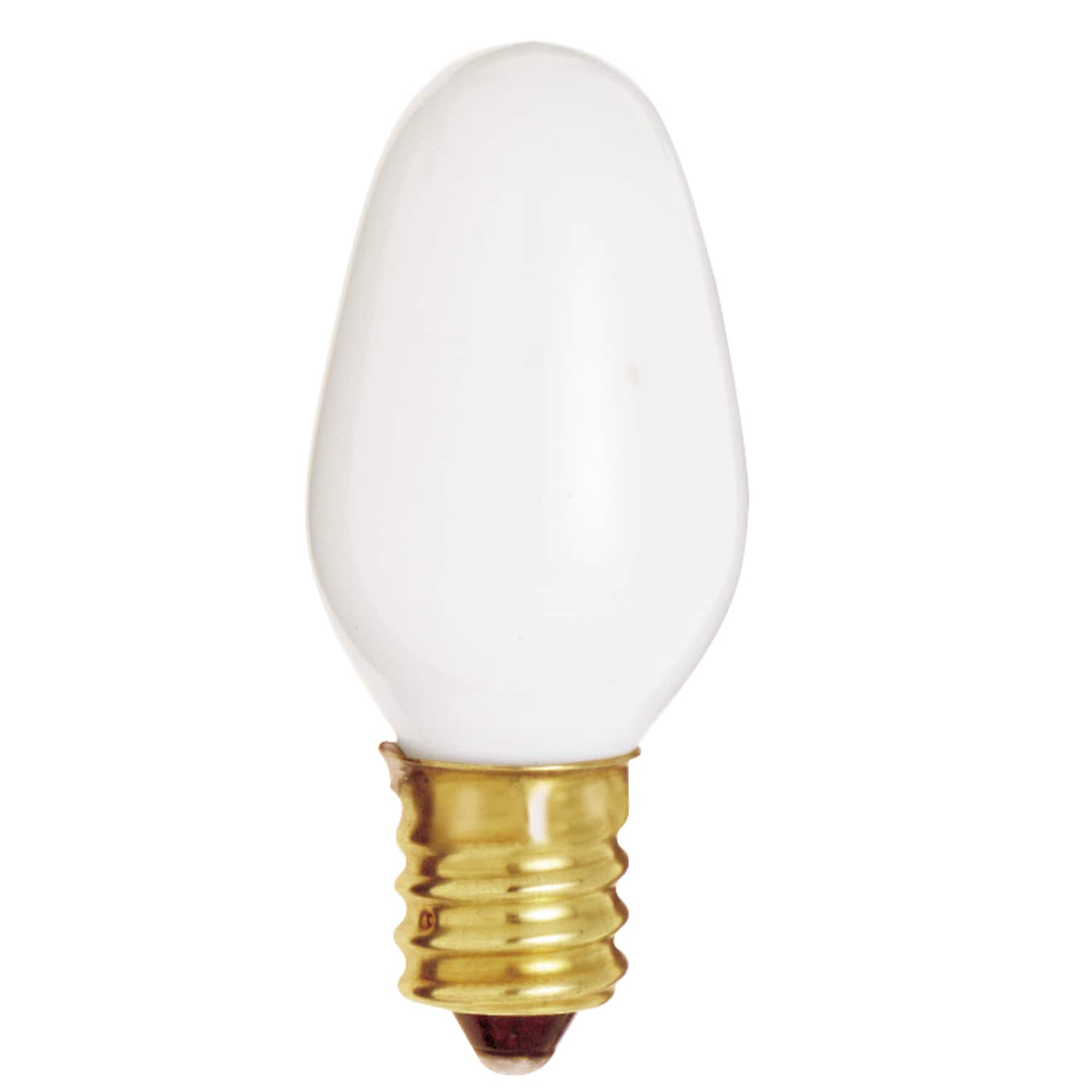 SATCO - 7 W C7 Nightlight Incandescent Bulb E12 (Candelabra) Soft White 1 pk