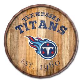 Fan Creations - Tennessee Titans 24'' Established Date Barrel Top - Multicolor