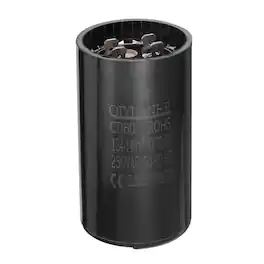 Unique Bargains - CD60 Motor Run Capacitor, 124-149uF MFD AC250V, 50-60Hz, for Electric Motor, 46x86mm - Black