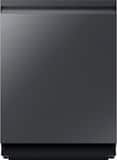 Samsung - 24" AutoRelease Dry Smart Built-In Stainless Steel Tub Dishwasher with 3rd Rack Washing System, 38dBA - Matte Black Steel