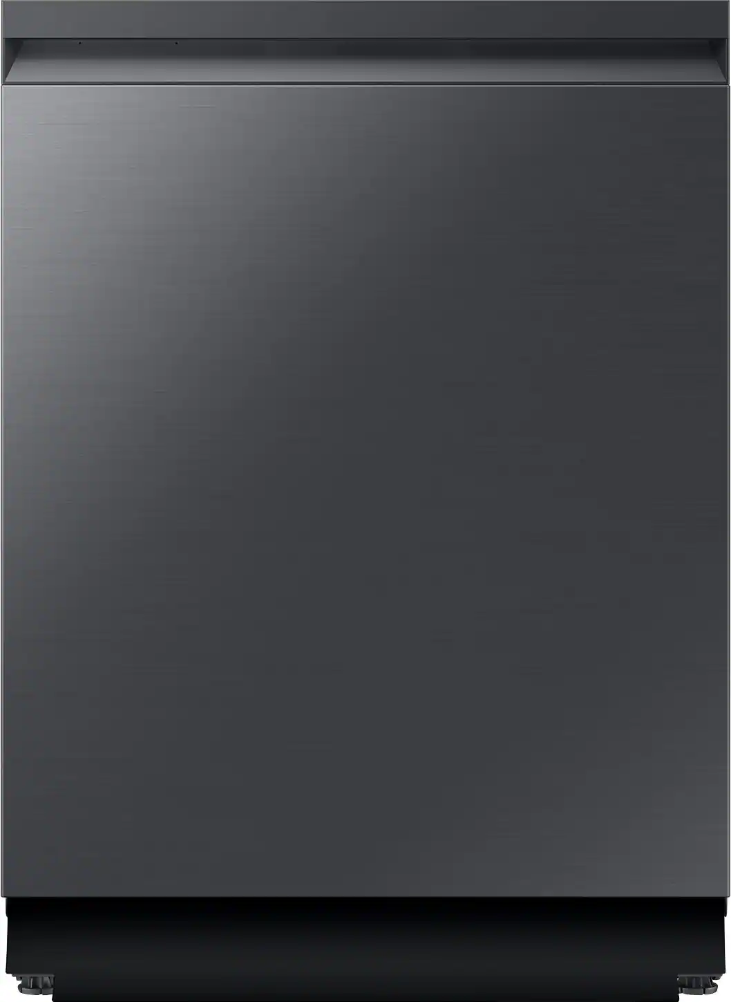 Samsung - 24" AutoRelease Dry Smart Built-In Stainless Steel Tub Dishwasher with 3rd Rack Washing System, 38dBA - Matte Black Steel