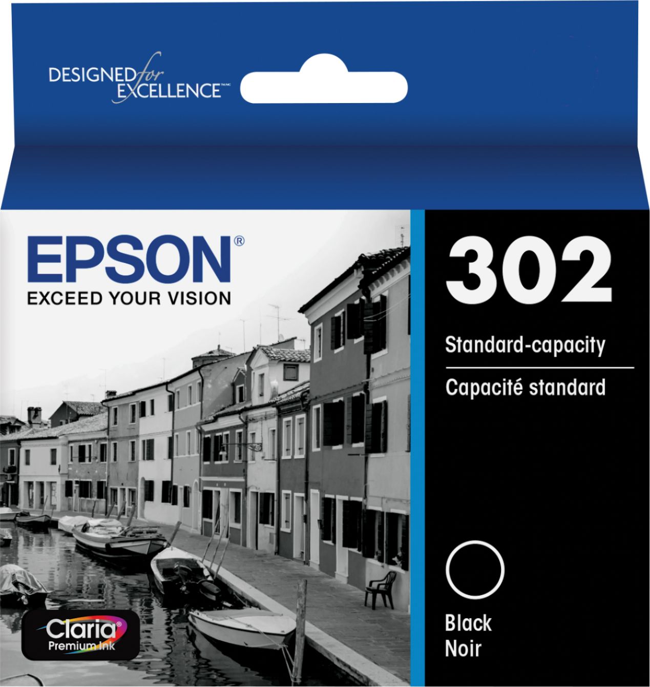 Epson - 302 Standard Capacity Ink Cartridge - Black