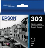 Epson - 302 Standard Capacity Ink Cartridge - Black - Front_Zoom