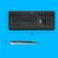 Alt View Zoom 15. Logitech - MK540 Full-size Advanced Wireless Scissor Keyboard and Mouse Bundle - Black.