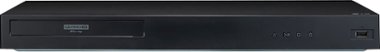 LG - UBK80 - 4K Ultra HD Blu-ray Player - Black - Front_Zoom