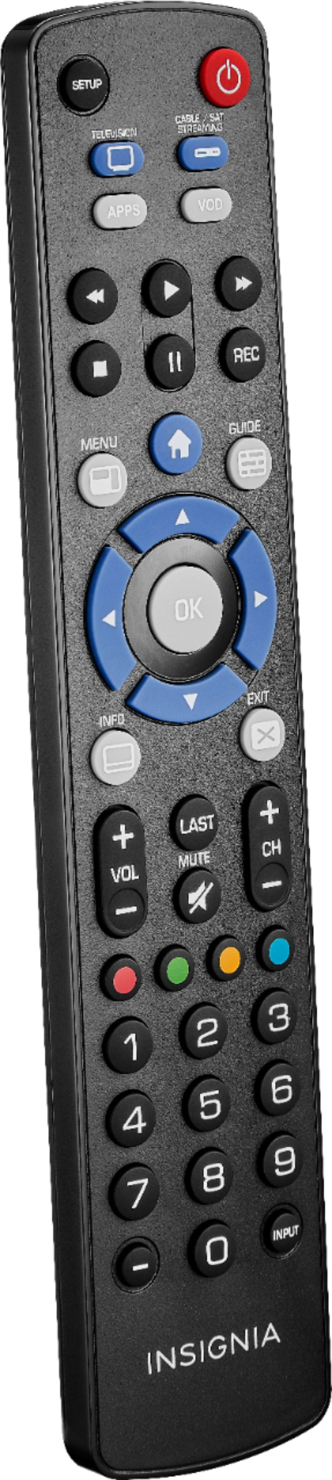 Alt View 11. Insignia™ - Universal 2-Device Remote - Black.