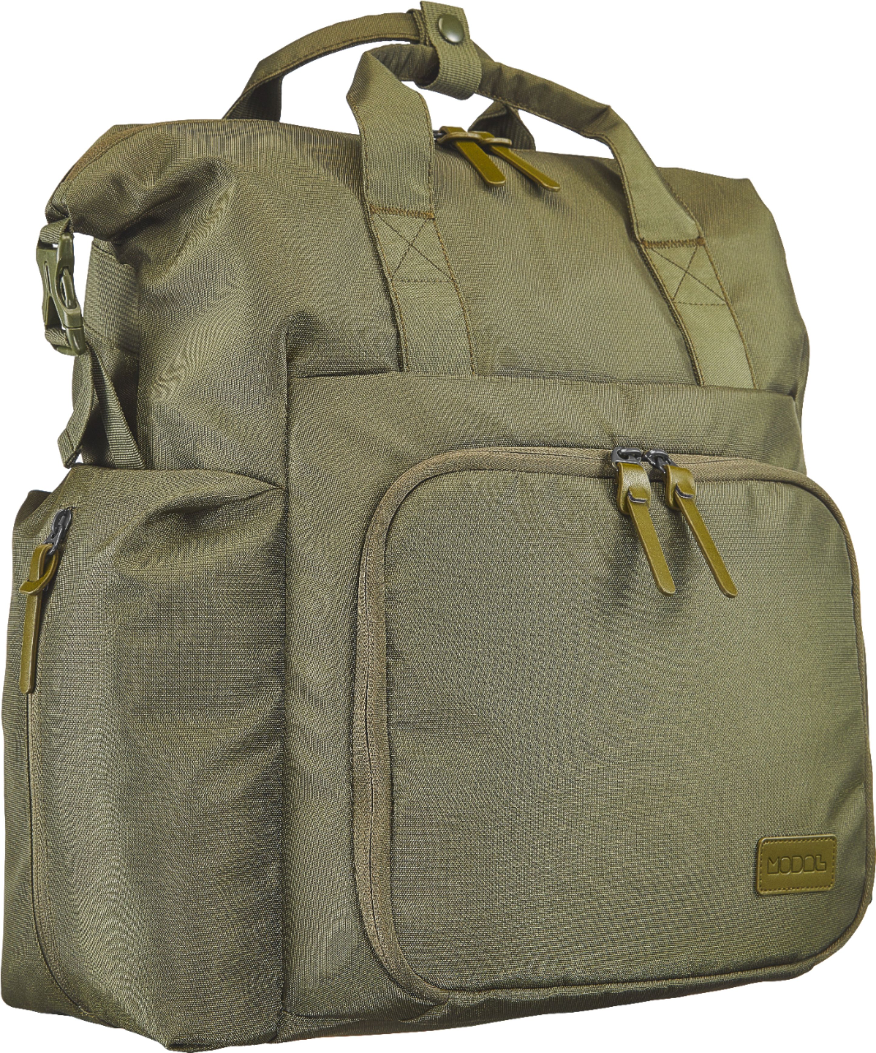 olive green diaper bag backpack