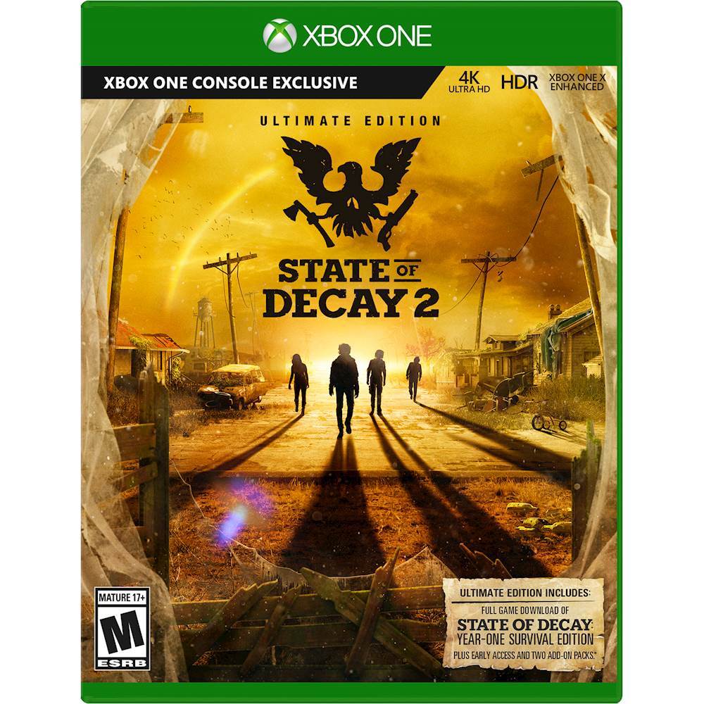 bedreiging Zich voorstellen aardappel State of Decay 2 Ultimate Edition Xbox One KZN-00001 - Best Buy
