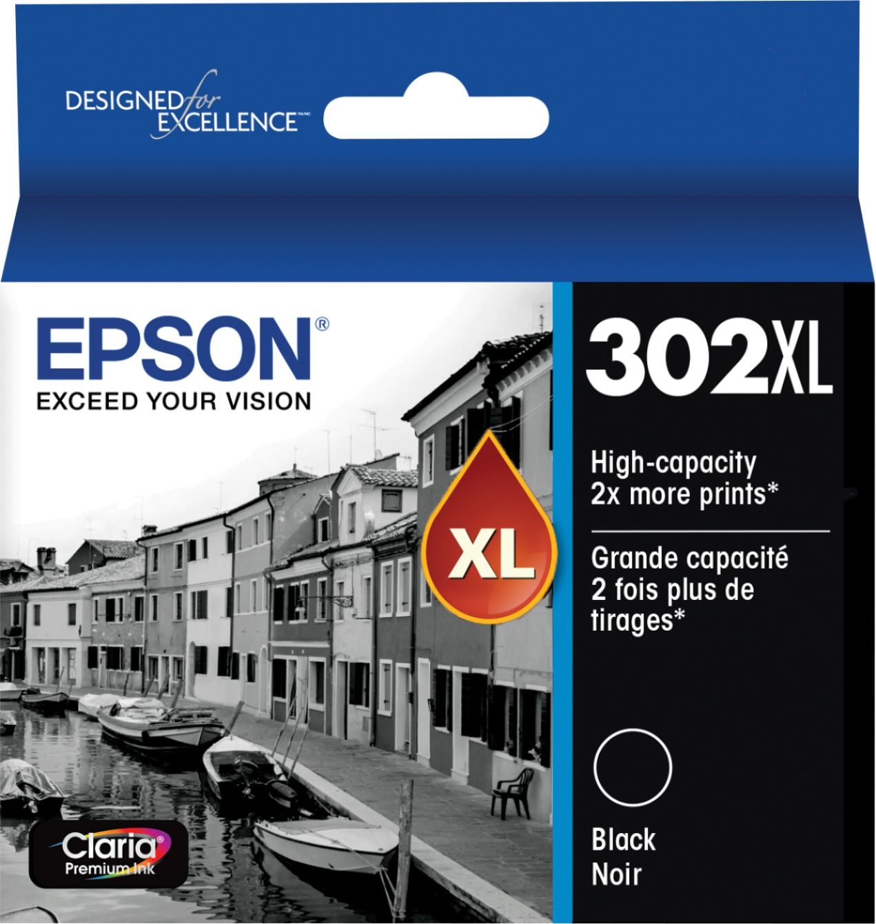 Epson 302XL High-Yield Ink Cartridge Black T302XL020-S - Best Buy