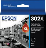 Epson - 302XL High-Yield Ink Cartridge - Black - Front_Zoom