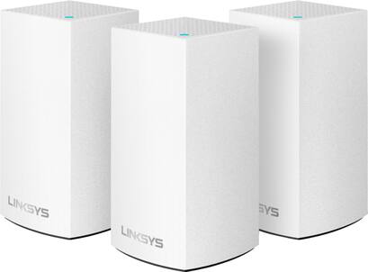 Linksys - Velop Dual-Band Mesh Wi-Fi System (3 Pack) - White