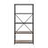 Alt View 11. Walker Edison - Rustic Industrial Metal and Wood 5-Shelf Bookcase - Grey Wash.