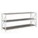 Angle. Walker Edison - Industrial Metal and Wood 3-Shelf Bookcase - Gray Wash.