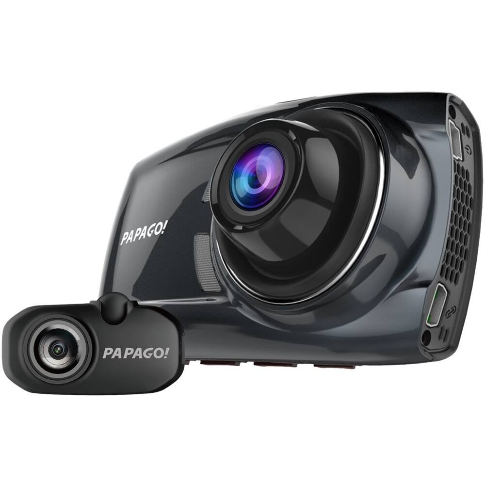 Alt View 13. PAPAGO - GoSafe S810 Front and Rear Camera Dash Cam - Black.