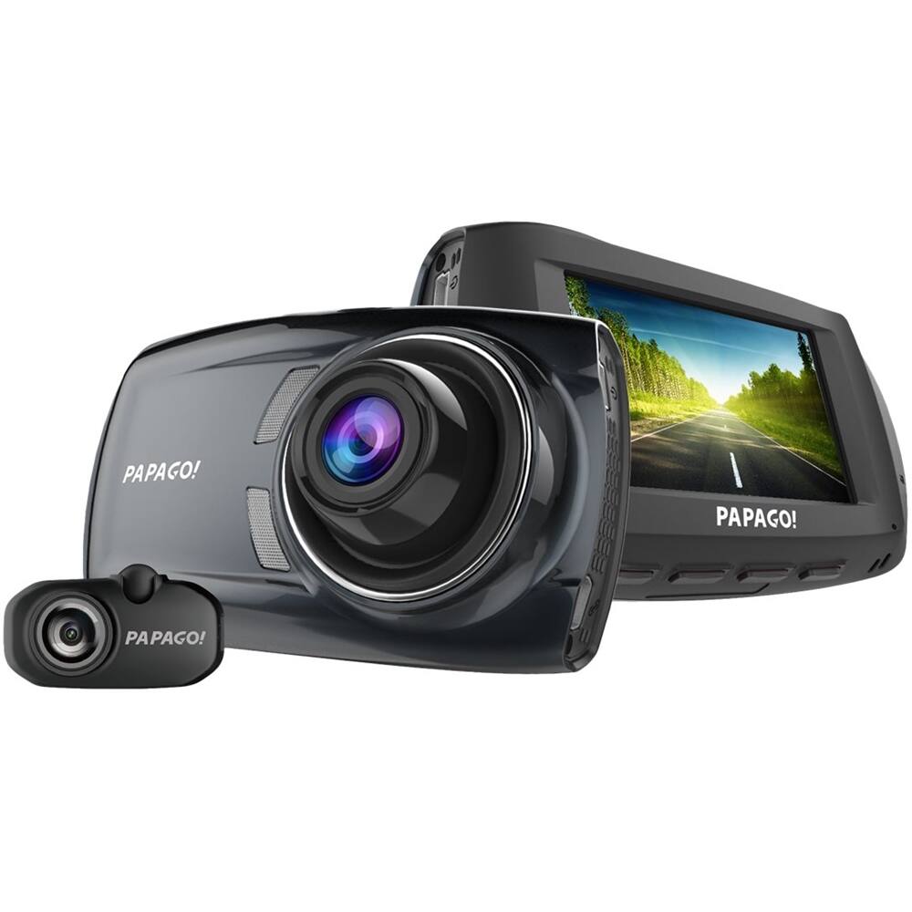 Alt View 14. PAPAGO - GoSafe S810 Front and Rear Camera Dash Cam - Black.