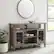 Alt View 13. Walker Edison - Tall Storage Buffet TV Stand for TVs up to 55" - Grey Wash.