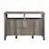Alt View 2. Walker Edison - Tall Storage Buffet TV Stand for TVs up to 55" - Grey Wash.