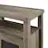 Alt View 3. Walker Edison - Tall Storage Buffet TV Stand for TVs up to 55" - Grey Wash.
