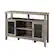 Left. Walker Edison - Tall Storage Buffet TV Stand for TVs up to 55" - Grey Wash.