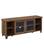Angle. Walker Edison - Rustic Farmhouse Columbus TV Stand Cabinet for Most Flat-Panel TVs Up to 65" - Rustic Oak.