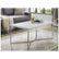 Alt View 12. Walker Edison - Luxe Mid Century Modern Y-Leg Coffee Table - White Faux Marble And Chrome Finish.
